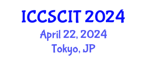 International Conference on Computer Science, Cybersecurity and Information Technology (ICCSCIT) April 22, 2024 - Tokyo, Japan