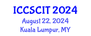 International Conference on Computer Science, Cybersecurity and Information Technology (ICCSCIT) August 22, 2024 - Kuala Lumpur, Malaysia