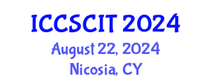 International Conference on Computer Science, Cybersecurity and Information Technology (ICCSCIT) August 22, 2024 - Nicosia, Cyprus