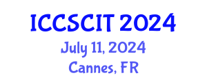 International Conference on Computer Science, Cybersecurity and Information Technology (ICCSCIT) July 11, 2024 - Cannes, France