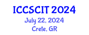International Conference on Computer Science, Cybersecurity and Information Technology (ICCSCIT) July 22, 2024 - Crete, Greece