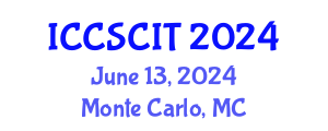 International Conference on Computer Science, Cybersecurity and Information Technology (ICCSCIT) June 13, 2024 - Monte Carlo, Monaco