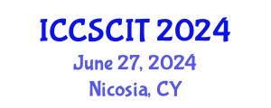 International Conference on Computer Science, Cybersecurity and Information Technology (ICCSCIT) June 27, 2024 - Nicosia, Cyprus