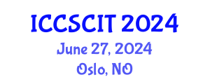 International Conference on Computer Science, Cybersecurity and Information Technology (ICCSCIT) June 27, 2024 - Oslo, Norway