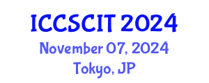 International Conference on Computer Science, Cybersecurity and Information Technology (ICCSCIT) November 07, 2024 - Tokyo, Japan