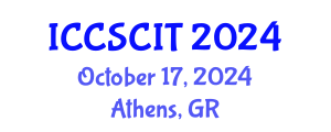 International Conference on Computer Science, Cybersecurity and Information Technology (ICCSCIT) October 17, 2024 - Athens, Greece
