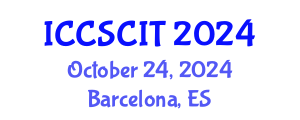 International Conference on Computer Science, Cybersecurity and Information Technology (ICCSCIT) October 24, 2024 - Barcelona, Spain