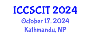 International Conference on Computer Science, Cybersecurity and Information Technology (ICCSCIT) October 17, 2024 - Kathmandu, Nepal