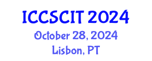 International Conference on Computer Science, Cybersecurity and Information Technology (ICCSCIT) October 28, 2024 - Lisbon, Portugal
