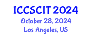 International Conference on Computer Science, Cybersecurity and Information Technology (ICCSCIT) October 28, 2024 - Los Angeles, United States