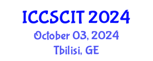 International Conference on Computer Science, Cybersecurity and Information Technology (ICCSCIT) October 03, 2024 - Tbilisi, Georgia