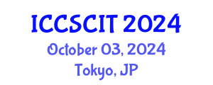 International Conference on Computer Science, Cybersecurity and Information Technology (ICCSCIT) October 03, 2024 - Tokyo, Japan
