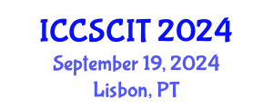 International Conference on Computer Science, Cybersecurity and Information Technology (ICCSCIT) September 19, 2024 - Lisbon, Portugal