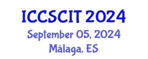 International Conference on Computer Science, Cybersecurity and Information Technology (ICCSCIT) September 05, 2024 - Málaga, Spain
