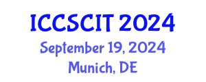International Conference on Computer Science, Cybersecurity and Information Technology (ICCSCIT) September 19, 2024 - Munich, Germany