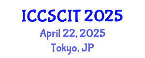 International Conference on Computer Science, Cybersecurity and Information Technology (ICCSCIT) April 22, 2025 - Tokyo, Japan