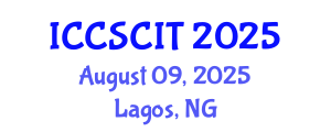 International Conference on Computer Science, Cybersecurity and Information Technology (ICCSCIT) August 09, 2025 - Lagos, Nigeria