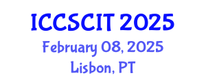 International Conference on Computer Science, Cybersecurity and Information Technology (ICCSCIT) February 08, 2025 - Lisbon, Portugal
