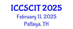 International Conference on Computer Science, Cybersecurity and Information Technology (ICCSCIT) February 11, 2025 - Pattaya, Thailand