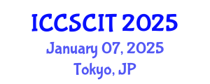 International Conference on Computer Science, Cybersecurity and Information Technology (ICCSCIT) January 07, 2025 - Tokyo, Japan