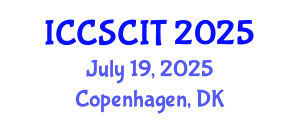 International Conference on Computer Science, Cybersecurity and Information Technology (ICCSCIT) July 19, 2025 - Copenhagen, Denmark
