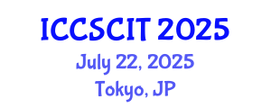 International Conference on Computer Science, Cybersecurity and Information Technology (ICCSCIT) July 22, 2025 - Tokyo, Japan