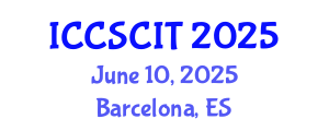 International Conference on Computer Science, Cybersecurity and Information Technology (ICCSCIT) June 10, 2025 - Barcelona, Spain
