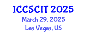 International Conference on Computer Science, Cybersecurity and Information Technology (ICCSCIT) March 29, 2025 - Las Vegas, United States