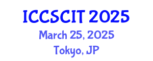 International Conference on Computer Science, Cybersecurity and Information Technology (ICCSCIT) March 25, 2025 - Tokyo, Japan