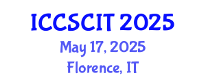 International Conference on Computer Science, Cybersecurity and Information Technology (ICCSCIT) May 17, 2025 - Florence, Italy