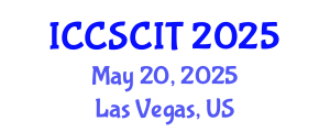 International Conference on Computer Science, Cybersecurity and Information Technology (ICCSCIT) May 20, 2025 - Las Vegas, United States