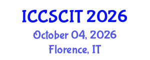 International Conference on Computer Science, Cybersecurity and Information Technology (ICCSCIT) October 04, 2026 - Florence, Italy