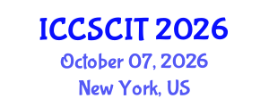 International Conference on Computer Science, Cybersecurity and Information Technology (ICCSCIT) October 07, 2026 - New York, United States International Conference on Computer Science, Cybersecurity and Information Technology (ICCSCIT) October 07, 2026 - New York, United States