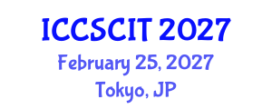 International Conference on Computer Science, Cybersecurity and Information Technology (ICCSCIT) February 25, 2027 - Tokyo, Japan International Conference on Computer Science, Cybersecurity and Information Technology (ICCSCIT) February 25, 2027 - Tokyo, Japan