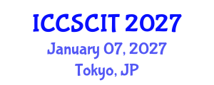 International Conference on Computer Science, Cybersecurity and Information Technology (ICCSCIT) January 07, 2027 - Tokyo, Japan International Conference on Computer Science, Cybersecurity and Information Technology (ICCSCIT) January 07, 2027 - Tokyo, Japan