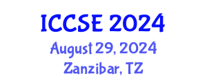 International Conference on Computer Science Education (ICCSE) August 29, 2024 - Zanzibar, Tanzania