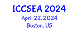 International Conference on Computer Science, Engineering and Applications (ICCSEA) April 22, 2024 - Boston, United States