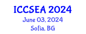 International Conference on Computer Science, Engineering and Applications (ICCSEA) June 03, 2024 - Sofia, Bulgaria