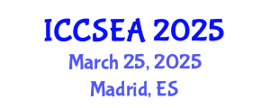 International Conference on Computer Science, Engineering and Applications (ICCSEA) March 25, 2025 - Madrid, Spain