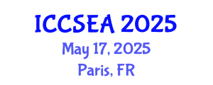 International Conference on Computer Science, Engineering and Applications (ICCSEA) May 17, 2025 - Paris, France