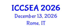 International Conference on Computer Science, Engineering and Applications (ICCSEA) December 13, 2026 - Rome, Italy International Conference on Computer Science, Engineering and Applications (ICCSEA) December 13, 2026 - Rome, Italy
