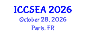 International Conference on Computer Science, Engineering and Applications (ICCSEA) October 28, 2026 - Paris, France