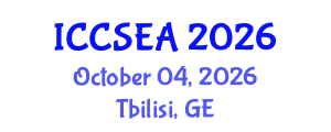 International Conference on Computer Science, Engineering and Applications (ICCSEA) October 04, 2026 - Tbilisi, Georgia