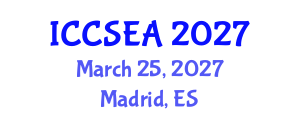 International Conference on Computer Science, Engineering and Applications (ICCSEA) March 25, 2027 - Madrid, Spain International Conference on Computer Science, Engineering and Applications (ICCSEA) March 25, 2027 - Madrid, Spain