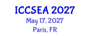 International Conference on Computer Science, Engineering and Applications (ICCSEA) May 17, 2027 - Paris, France International Conference on Computer Science, Engineering and Applications (ICCSEA) May 17, 2027 - Paris, France
