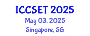 International Conference on Computer Science, Engineering and Technology (ICCSET) May 03, 2025 - Singapore, Singapore