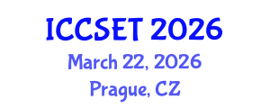 International Conference on Computer Science, Engineering and Technology (ICCSET) March 22, 2026 - Prague, Czechia