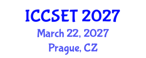 International Conference on Computer Science, Engineering and Technology (ICCSET) March 22, 2027 - Prague, Czechia International Conference on Computer Science, Engineering and Technology (ICCSET) March 22, 2027 - Prague, Czechia