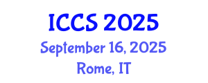 International Conference on Computer Science (ICCS) September 16, 2025 - Rome, Italy