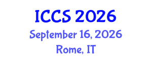 International Conference on Computer Science (ICCS) September 16, 2026 - Rome, Italy